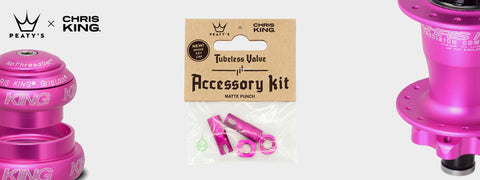 BOGO Peaty's x Chris King (MK2) Tubeless Valves Accessory Kit