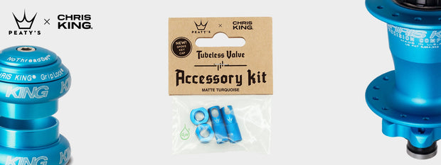 Royal Blue STZY Valves Tubeless Valve set with MK2 Top Cap with built –  STZY Products