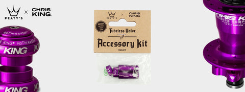 BOGO Peaty's x Chris King (MK2) Tubeless Valves Accessory Kit